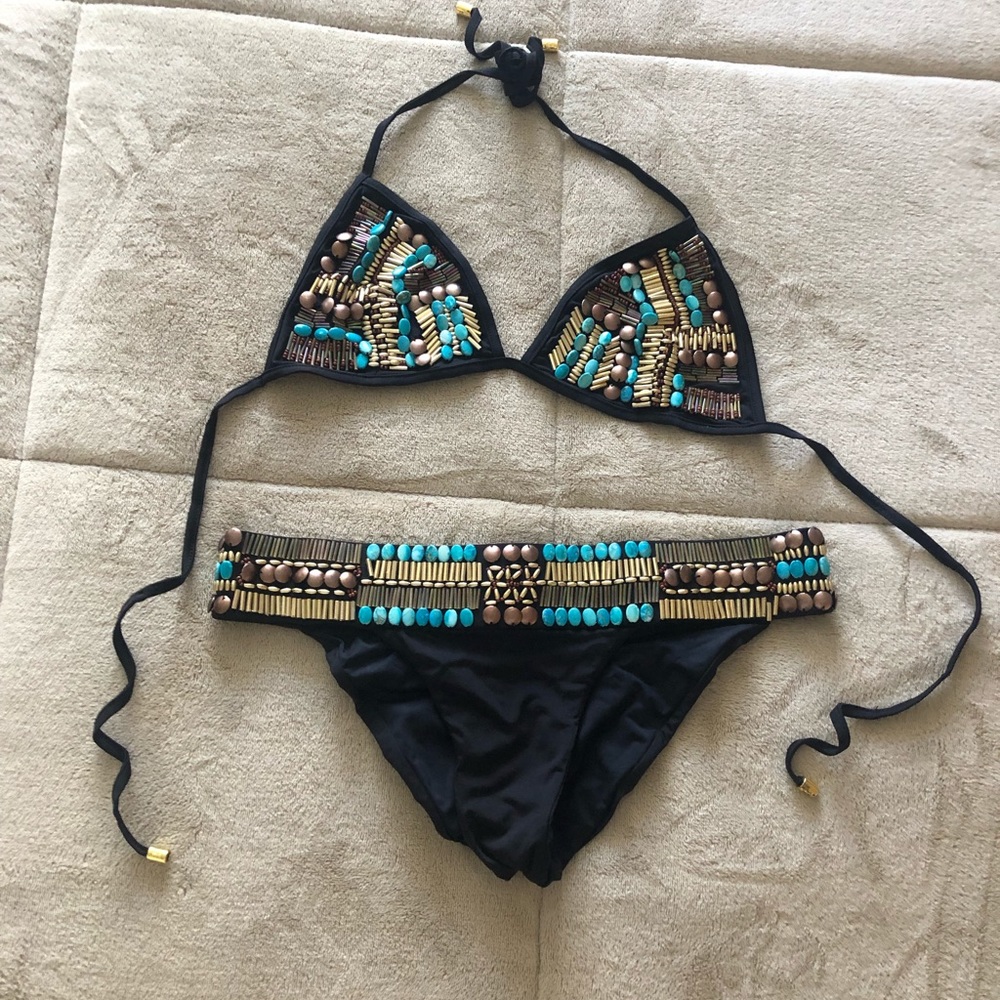Embellished  bikini set